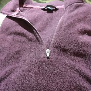 Fleece pullover